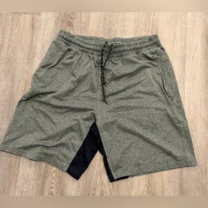 Balance Collection Men's Heather Gray Athletic Shorts